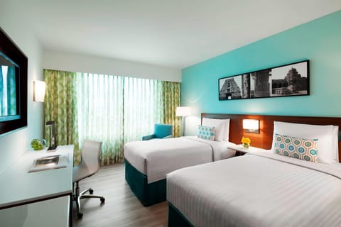 Room, 2 Twin Beds, Non Smoking | Premium bedding, down comforters, minibar, in-room safe