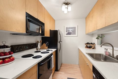 Condo (Sagewood 8) | Private kitchen | Coffee/tea maker, toaster, eco-friendly cleaning products, freezer