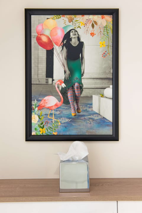 Shower, eco-friendly toiletries, hair dryer, towels