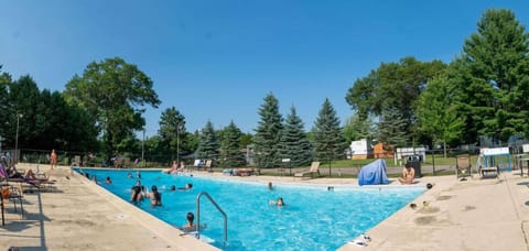 Seasonal outdoor pool