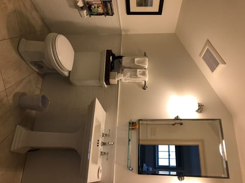 Superior Room | Bathroom | Shower, rainfall showerhead, free toiletries, hair dryer