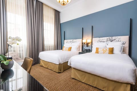 Deluxe Room | Premium bedding, minibar, in-room safe, desk