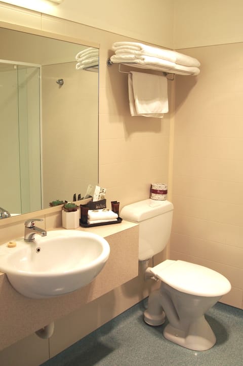 Apartment, 1 Bedroom | Bathroom | Shower, free toiletries, hair dryer, towels