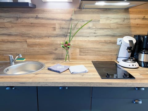 Apartment, 1 Bedroom | Private kitchen | Fridge, microwave, stovetop, dishwasher