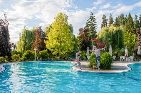 Seasonal outdoor pool