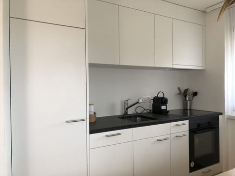 Apartment | Private kitchen | Fridge, oven, stovetop, dishwasher