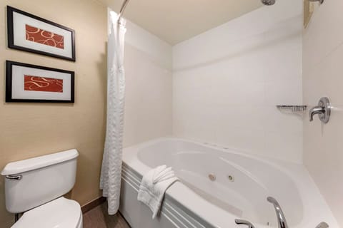 Suite, 1 King Bed, Non Smoking | Desk, blackout drapes, iron/ironing board, free WiFi