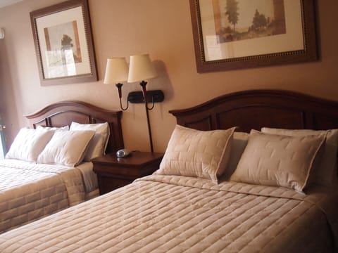 Classic Room, 2 Queen Beds | Individually decorated, individually furnished, free WiFi, bed sheets