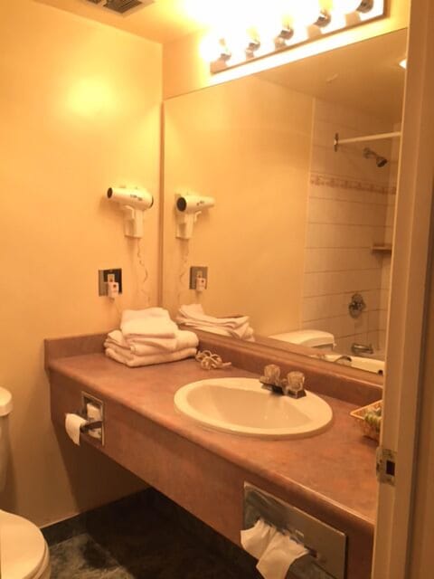 One Bedroom Apartment With Small Balcony | Bathroom | Bathtub, free toiletries, hair dryer, towels