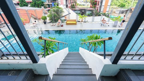 One Bedroom Suite Pool Facing | Balcony view