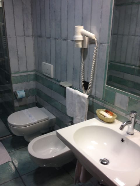 Double or Twin Room | Bathroom | Shower, rainfall showerhead, free toiletries, hair dryer