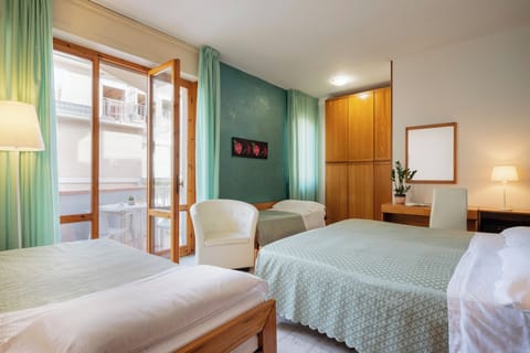 Family Quadruple Room, Balcony, Garden View | View from room