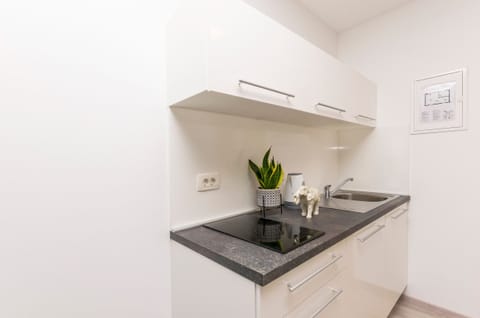 Studio (A2) | Private kitchen | Fridge, electric kettle, toaster, dining tables