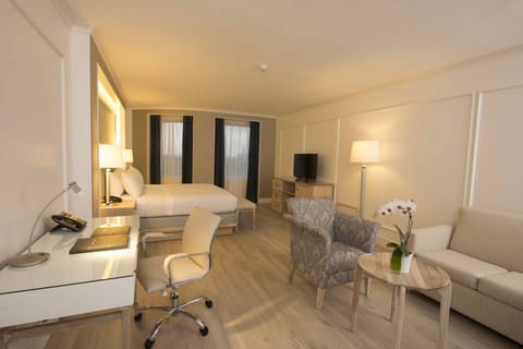 Junior Suite, 1 King Bed | Hypo-allergenic bedding, minibar, in-room safe, desk