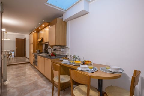 Family Apartment, 2 Bedrooms (Cozy Apartment In The Heart Of Riva) | Private kitchenette | Fridge, microwave, oven, stovetop