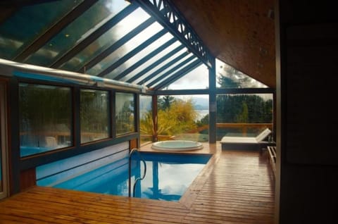 Indoor pool, outdoor pool