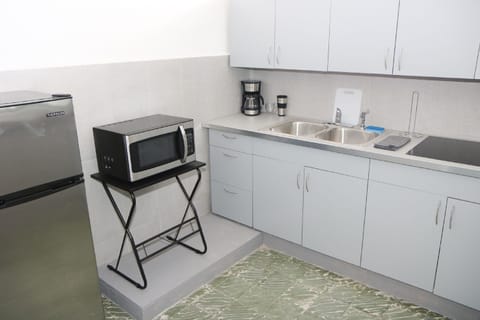 Deluxe Apartment | Private kitchen | Coffee/tea maker, cookware/dishes/utensils