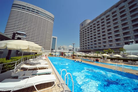 Indoor pool, seasonal outdoor pool