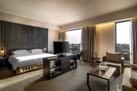 Suite (Hyatt) | Minibar, in-room safe, desk, laptop workspace