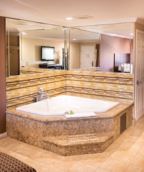 Private spa tub