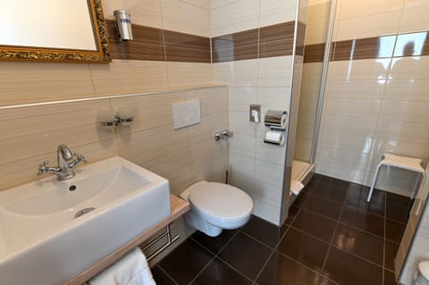 Standard Double Room | Bathroom | Shower, free toiletries, hair dryer