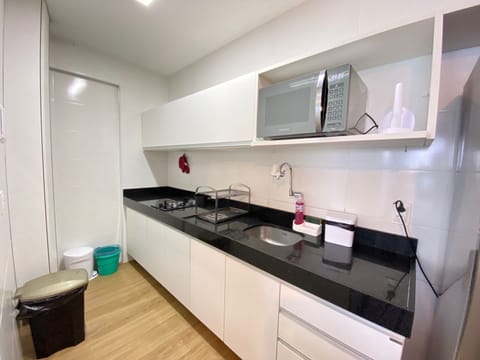 Apartment | Private kitchen | Fridge, microwave, oven, toaster