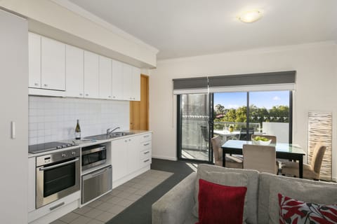 Apartment, 2 Bedrooms | Private kitchen | Full-size fridge, microwave, oven, stovetop