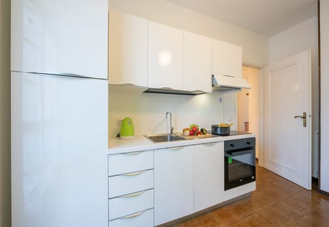 Standard Apartment, 2 Bedrooms (Villa Fiorita - Apt 2 - Margherita) | Private kitchen | Fridge, oven, stovetop, coffee/tea maker