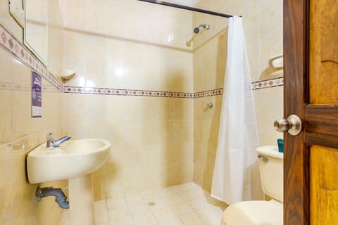 Triple Room | Bathroom | Shower, free toiletries, towels, soap