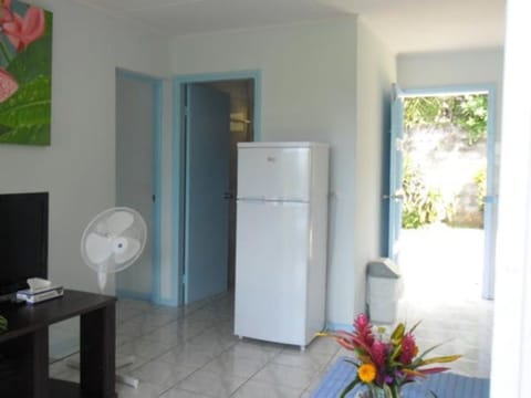 2 Bedroom Ocean Breeze Apartment | Living area | Flat-screen TV, DVD player