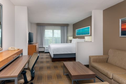 Junior Suite, 1 King Bed (Additionl Living Area) | Premium bedding, down comforters, in-room safe, desk