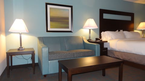 Suite, 1 King Bed (Additional Living Area) | In-room safe, blackout drapes, iron/ironing board, travel crib