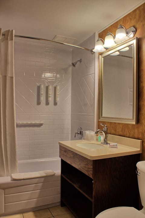 Select Queen Room | Bathroom | Shower, eco-friendly toiletries, hair dryer, towels