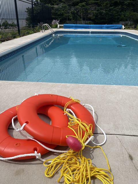 Seasonal outdoor pool