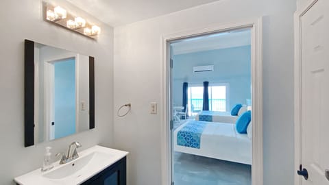 Panoramic Double Room, 2 Queen Beds, Beachfront | Premium bedding, memory foam beds, individually decorated