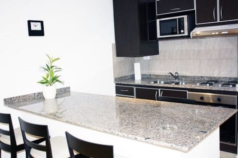 Superior Apartment | Private kitchenette | Fridge, microwave, stovetop, coffee/tea maker