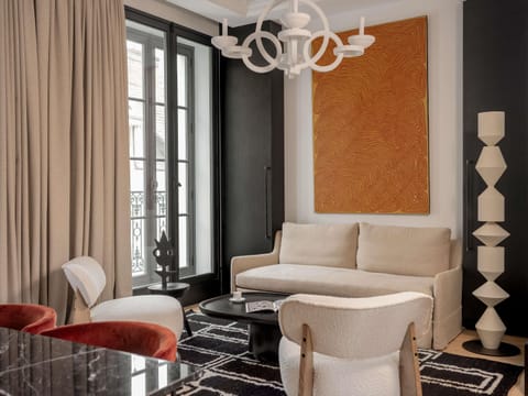 Apartment, 1 bedroom, located 50 meters from the hotel | Premium bedding, free minibar, in-room safe, desk