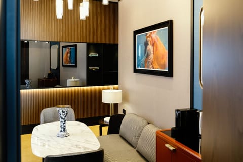 Suite, Terrace | Living area | Flat-screen TV