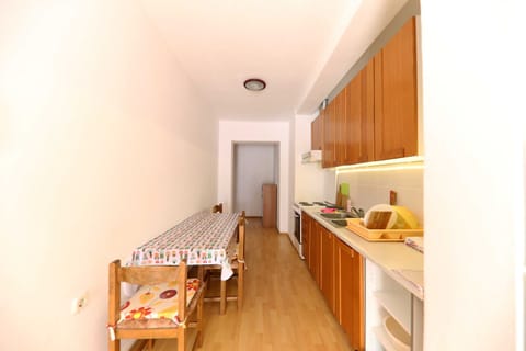 Apartment (Two Bedroom Apartment with Terrace an) | Private kitchen | Fridge, oven, coffee/tea maker, electric kettle