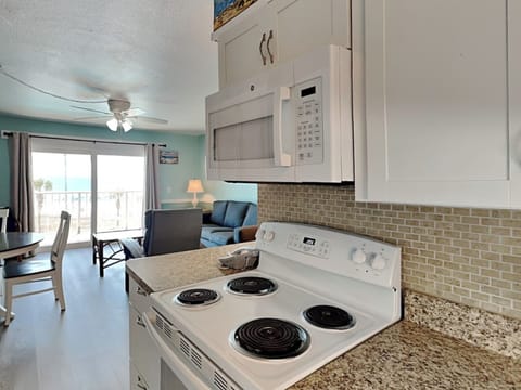 Condo, Multiple Beds, Balcony, Ocean View (Summit Beach Resort #315) | Private kitchen | Fridge, microwave, oven, stovetop