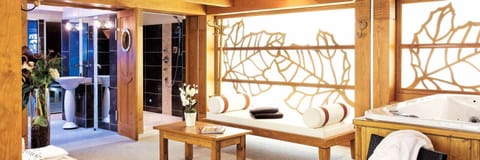 Sauna, steam room, massages