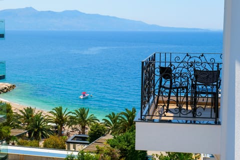 Triple Room, Sea View | Balcony view