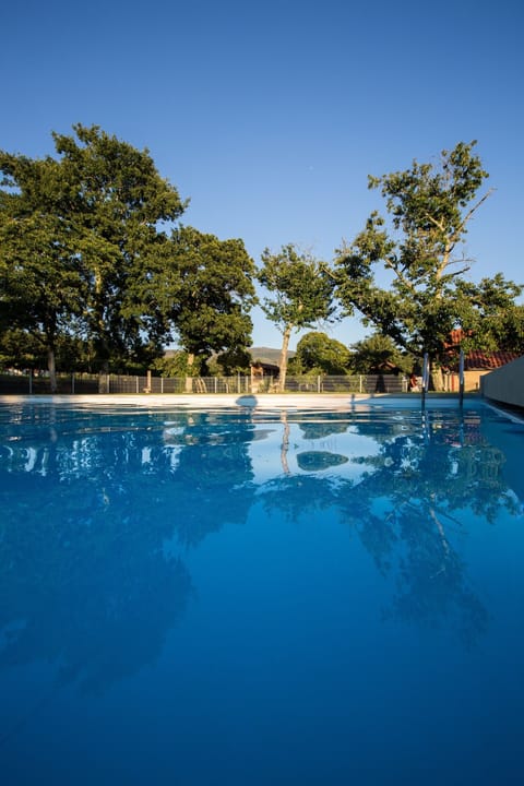 Seasonal outdoor pool