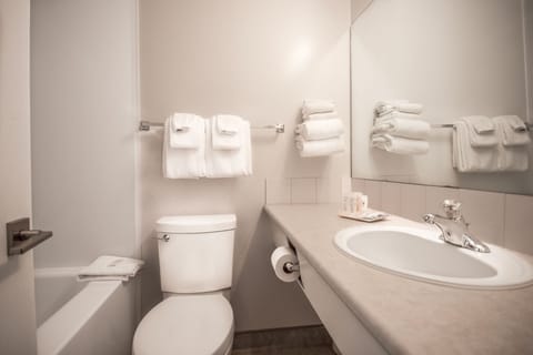 Oceanview One-Bedroom Suite | Bathroom | Combined shower/tub, free toiletries, hair dryer, towels