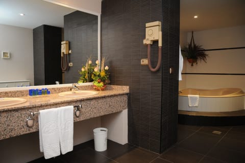 Superior Suite | Bathroom | Free toiletries, hair dryer, bidet, towels