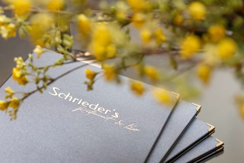 Breakfast, lunch and dinner served