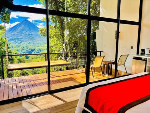 Superior Volcano View Villa Higueron | Premium bedding, minibar, in-room safe, laptop workspace