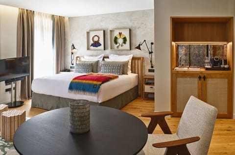 Romantic Double Room | Premium bedding, down comforters, free minibar items, in-room safe