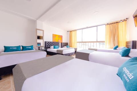 Standard Room, Multiple Beds | Hypo-allergenic bedding, iron/ironing board, free WiFi, bed sheets