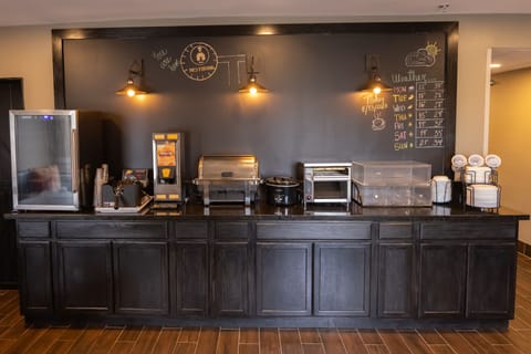 Free daily on-the-go breakfast